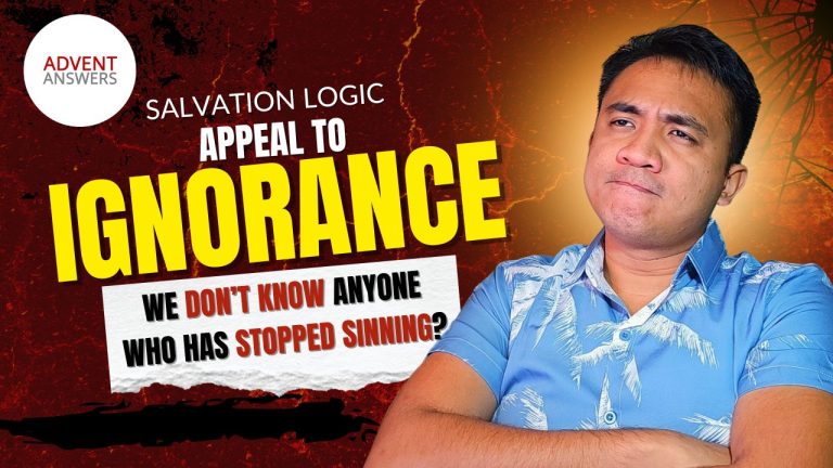 Appeal to Ignorance | Has Anyone Ever Lived Without Sin? | Salvation Logic